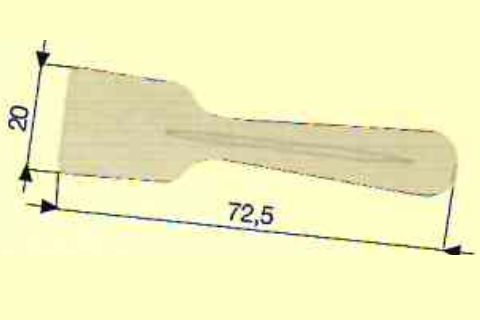 Palette in plastica art 1007